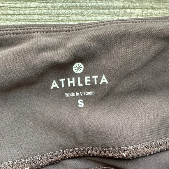 Athleta Stellar Tight-Espresso Leggings Sz S comfy - Picture 6 of 6